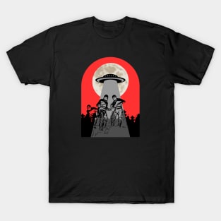 UFO Quarantine - Retro Invasion T-Shirt